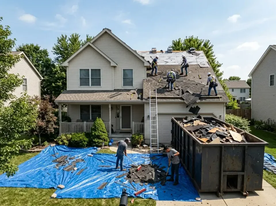 roof-replacement-debris-remova-004 — frequently asked questions, Cheapest Dumpster Rentals in South Burlington, VT
